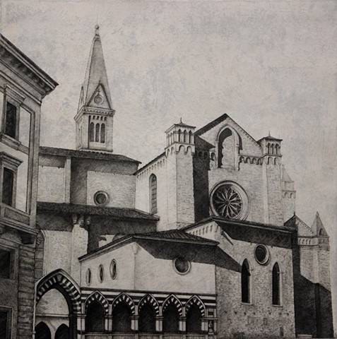 Santa Maria Novella Paul Flippen drawing