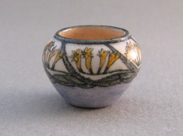 handcrafted miniature ceramic vase by LeeAnn Chellis Wessel