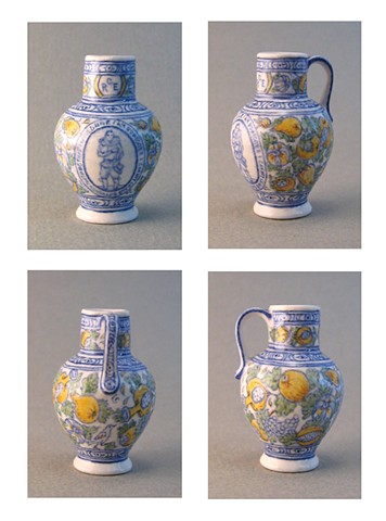 handmade miniature ceramic jug