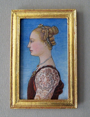"Young Girl"after Antonio Pollaiuolo 1475