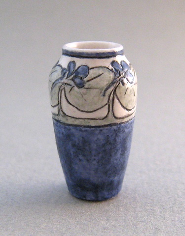 handcrafted miniature ceramic vase by LeeAnn Chellis Wessel