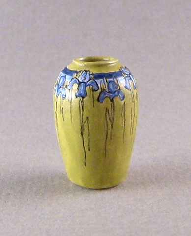 miniature reproduction of Arts and Crafts pottery vase Saturday Evening Girls by LeeAnn Chellis Wessel