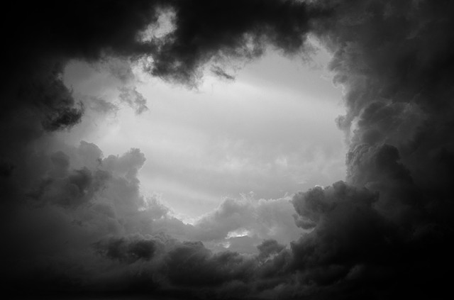 Clouds in Black and White