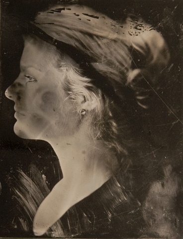 Tintype of Laura