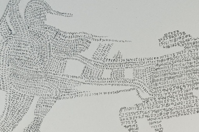 number field drawing 7 (detail) 