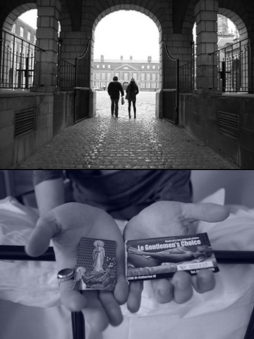 courtyards and business cards