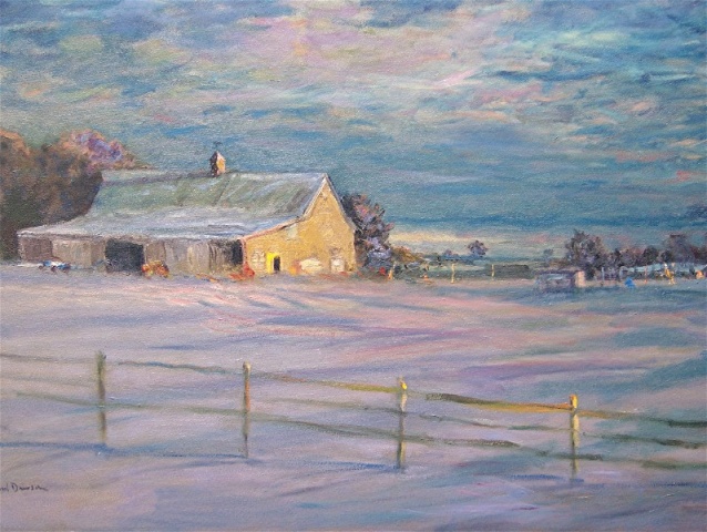 Meyer's Farm in Winter