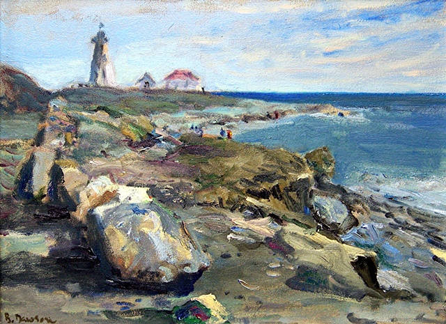 April - Point Judith Lighthouse