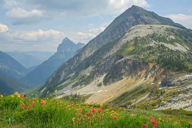 Balu Pass down to Roger's Pass