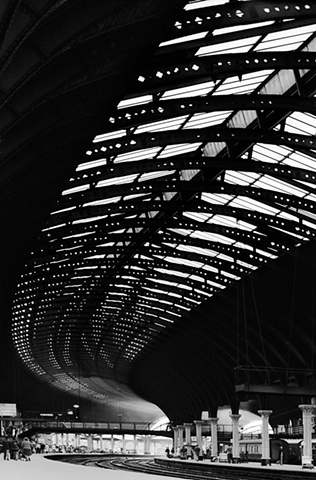 York Train Station 

1979

Digital Print from Negative