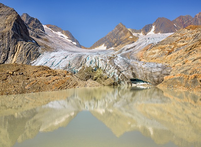 Tivoli Glacier and Reflection
