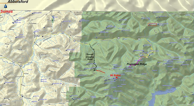 Our Hikes Map