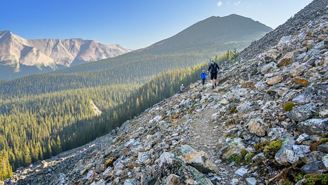 Morning Hike to Merlin Lakes Starts with a Talus Stroll