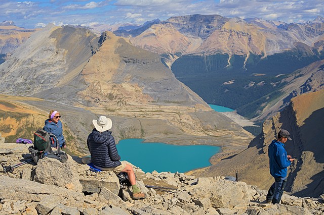 My Only Surviving Photo from West Peyto Peak