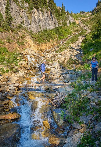 Creek Crossing on Main Hiking Trail