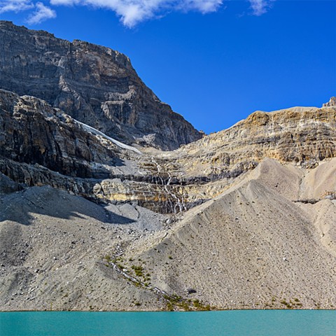 Glacier Remnant over Zigadenus Lake