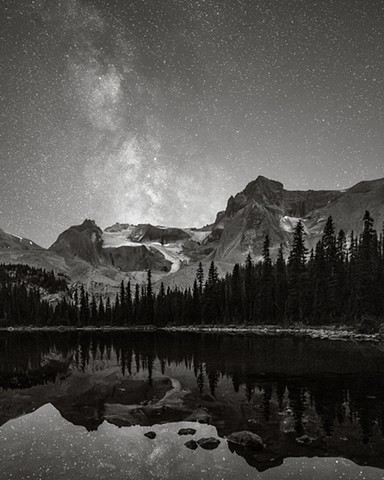 Milky Way over the Lake