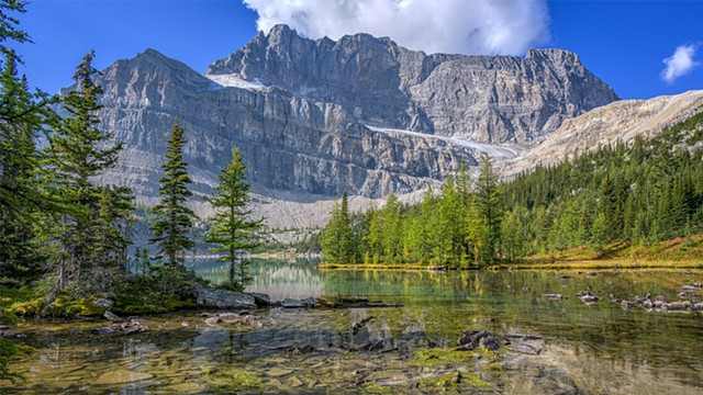 Ptarmigan Mountain from Myosotis Lake
