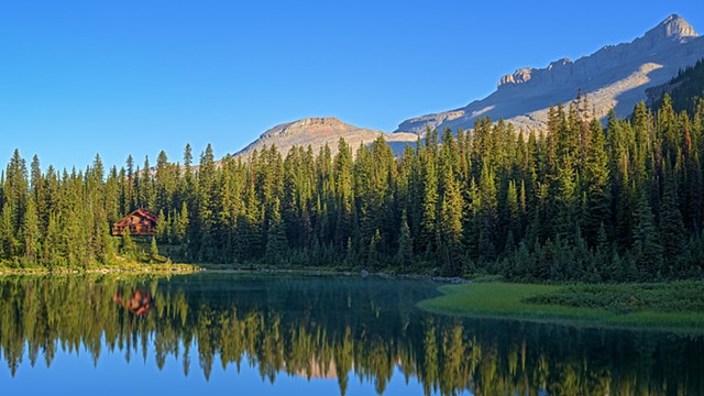 Lodge and Lake