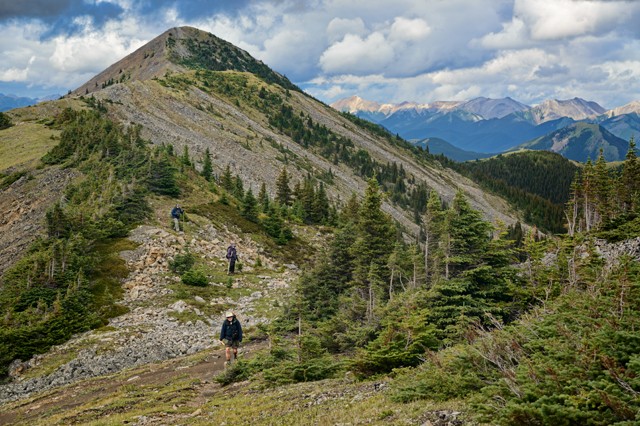 Descent from Sheep Knob