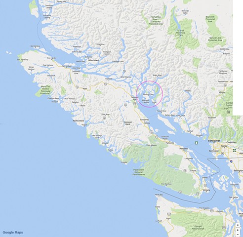 Overview Map of Vancouver Island