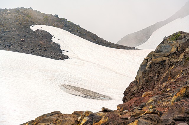 Volcanic Rock and Snow