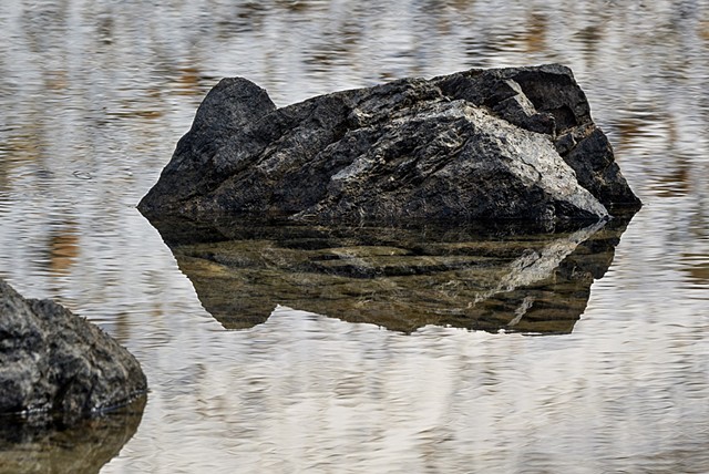 Opabin Stone Reflection