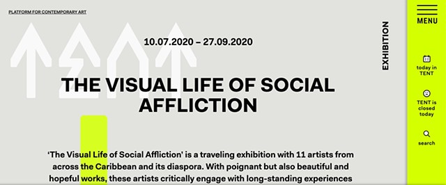 Visual Life Of Social Affliction: A Small Axe Project at TENT Rotterdam