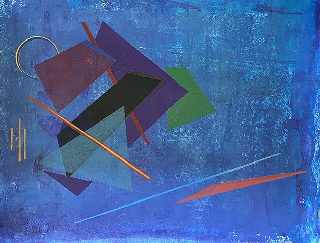 Blue Abstract II