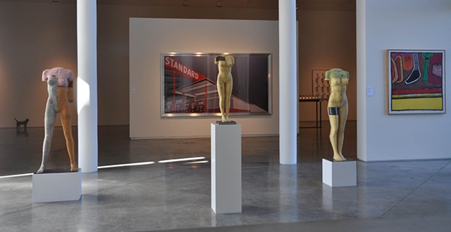 3 Dan Corbin figurative sculptures at Imago Gallery