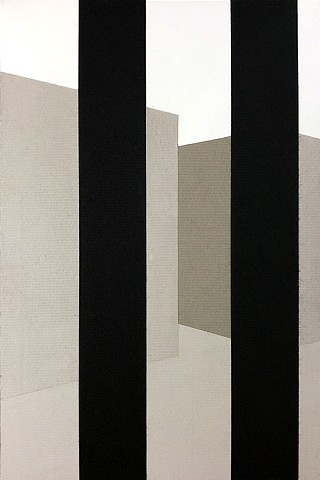 cut paper minimal architectural drawing