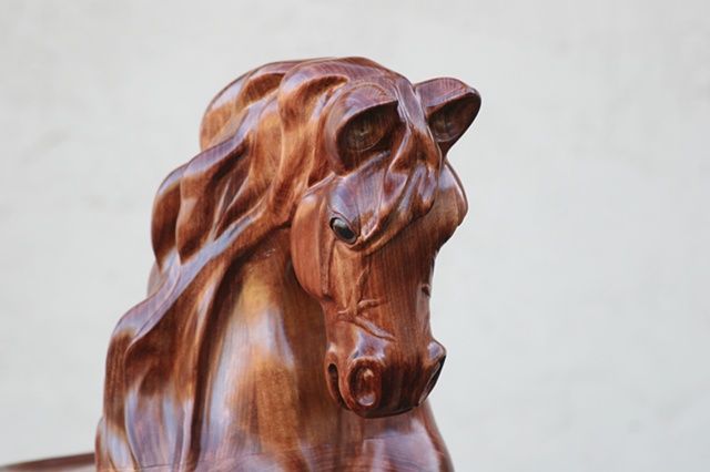 
Rocking Horse Head Front