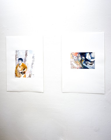 Two Women: installation view