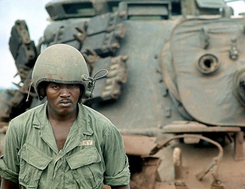 U.S. Vietnam tank soldier. 1969