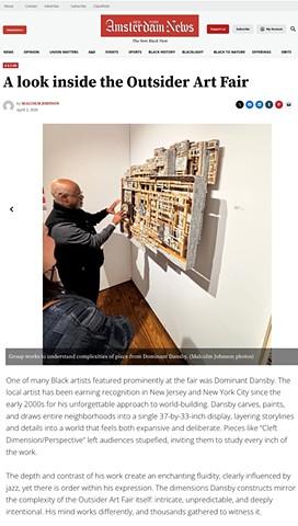 NY Amsterdam News Features Dominant Dansby