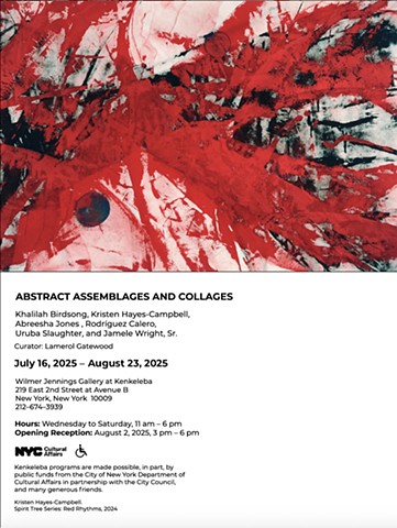 Abstract Assemblages and Collages at Wilmer Jennings Gallery, NYC