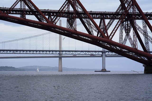 Three Bridges Over the Firth of Forth