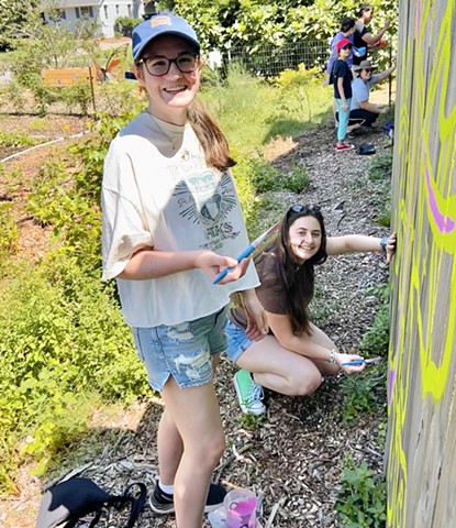 Big Blooms Mural Project: Community Painting 