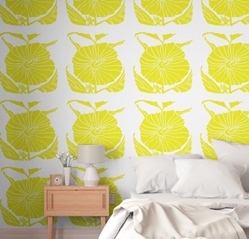 Yellow Hibiscus Wallpaper