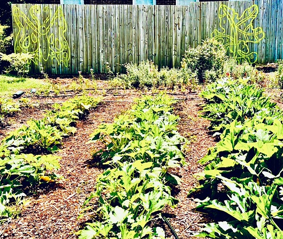 Big Blooms Mural Project   Raleigh City Farm