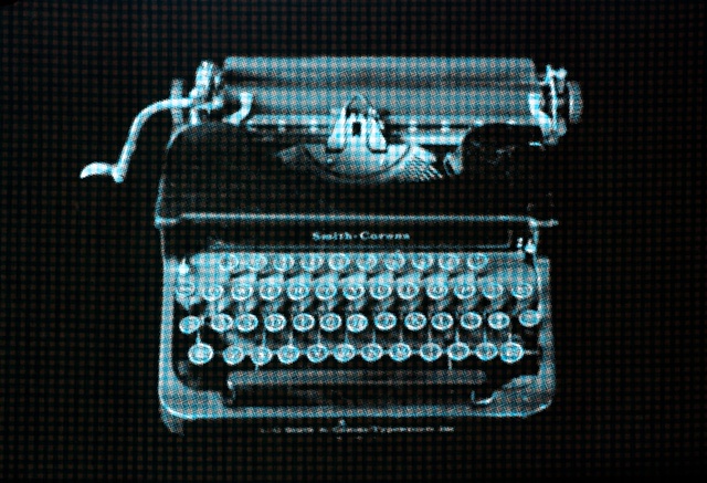 GIngham Typewriter