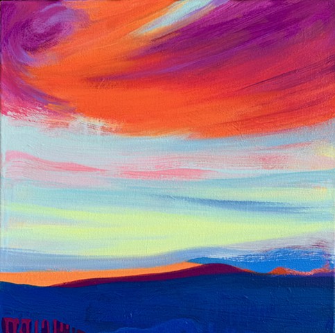 Contemporary Landscape Painting, Abstract Landscape