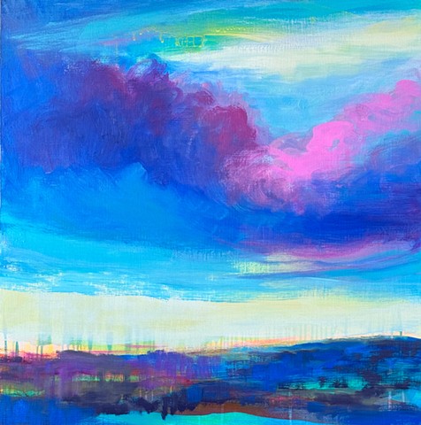 Contemporary Landscape Painting, Abstract Landscape