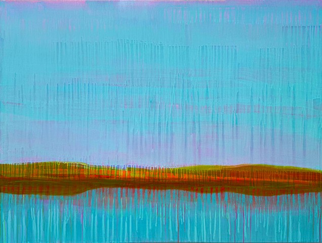 Contemporary Landscape Painting, Abstract Landscape