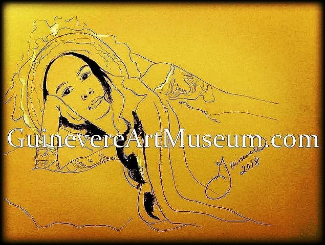 Girl in the Lace Hat