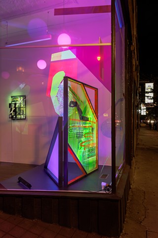 Installation shot, Space and Time, Exterior