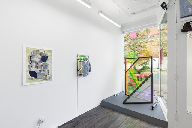 Installation shot, Space and Time, Interior