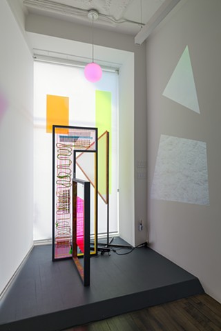 Installation shot, Space and Time, Interior