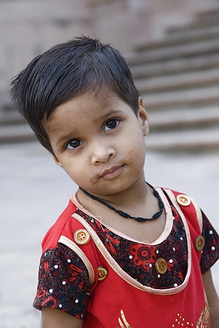 Buddhist Girl, Sarnath 