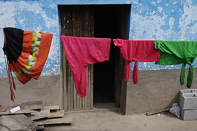 Clothes Hanging, Sacred Valley Village